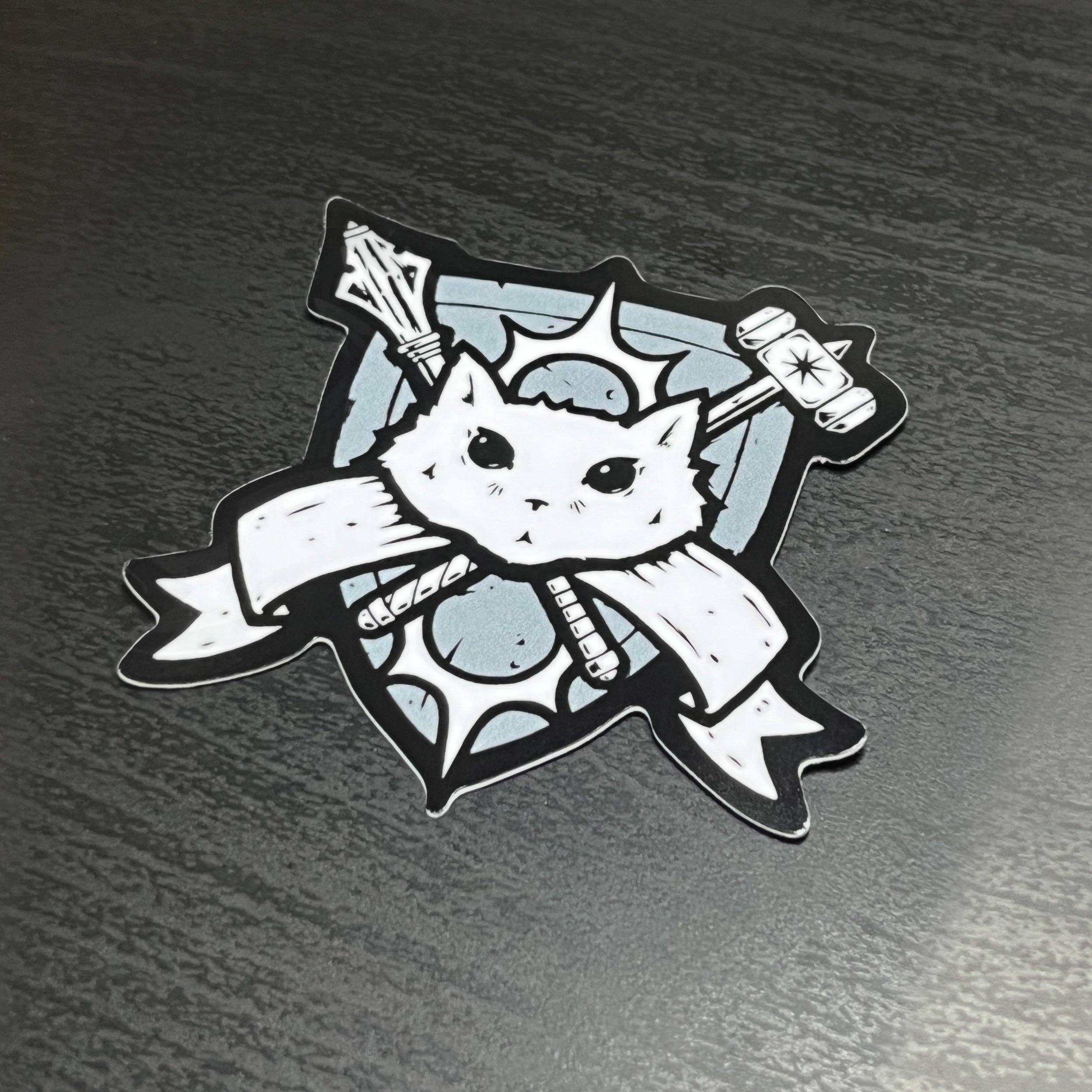 Pegatinas de clérigo - 3 pulgadas