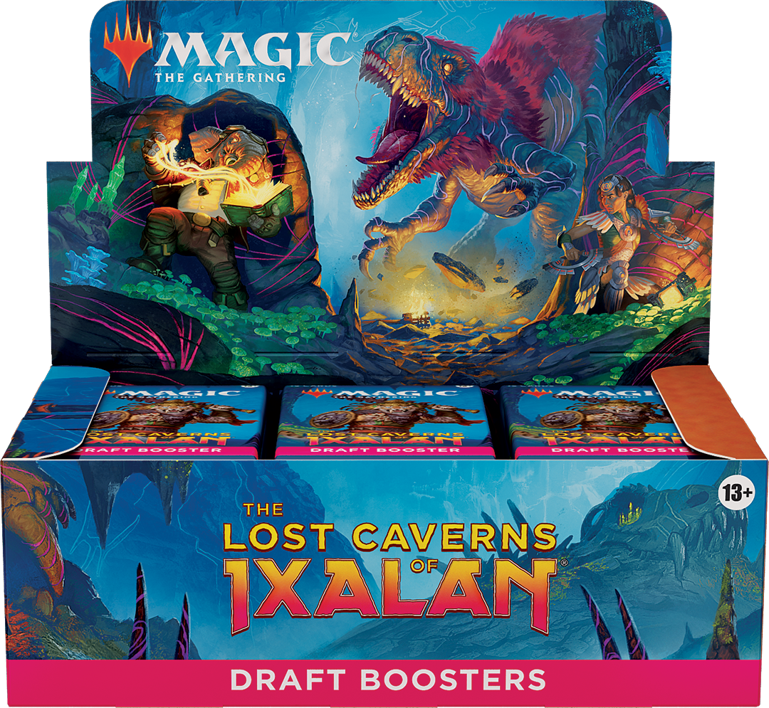 Magic: The Gathering - Caja de sobres de draft de Cavernas Perdidas de Ixalan