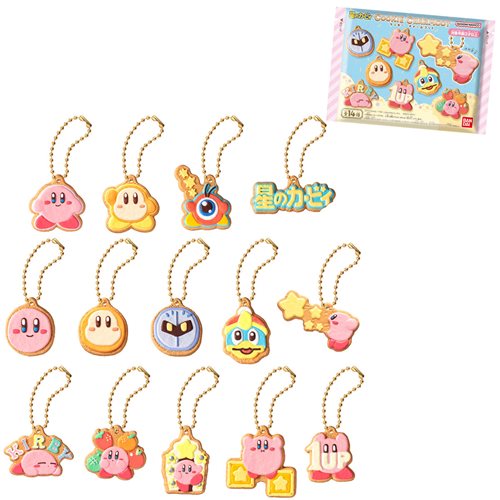 Kirby Cookie Charm Charmcot Blind Bag Key Chain