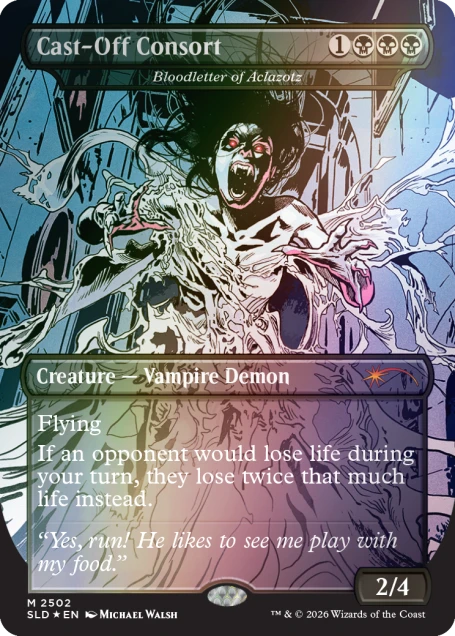 Magic the Gathering: Secret Lair Drop Series - Strahd's Decent - FOIL