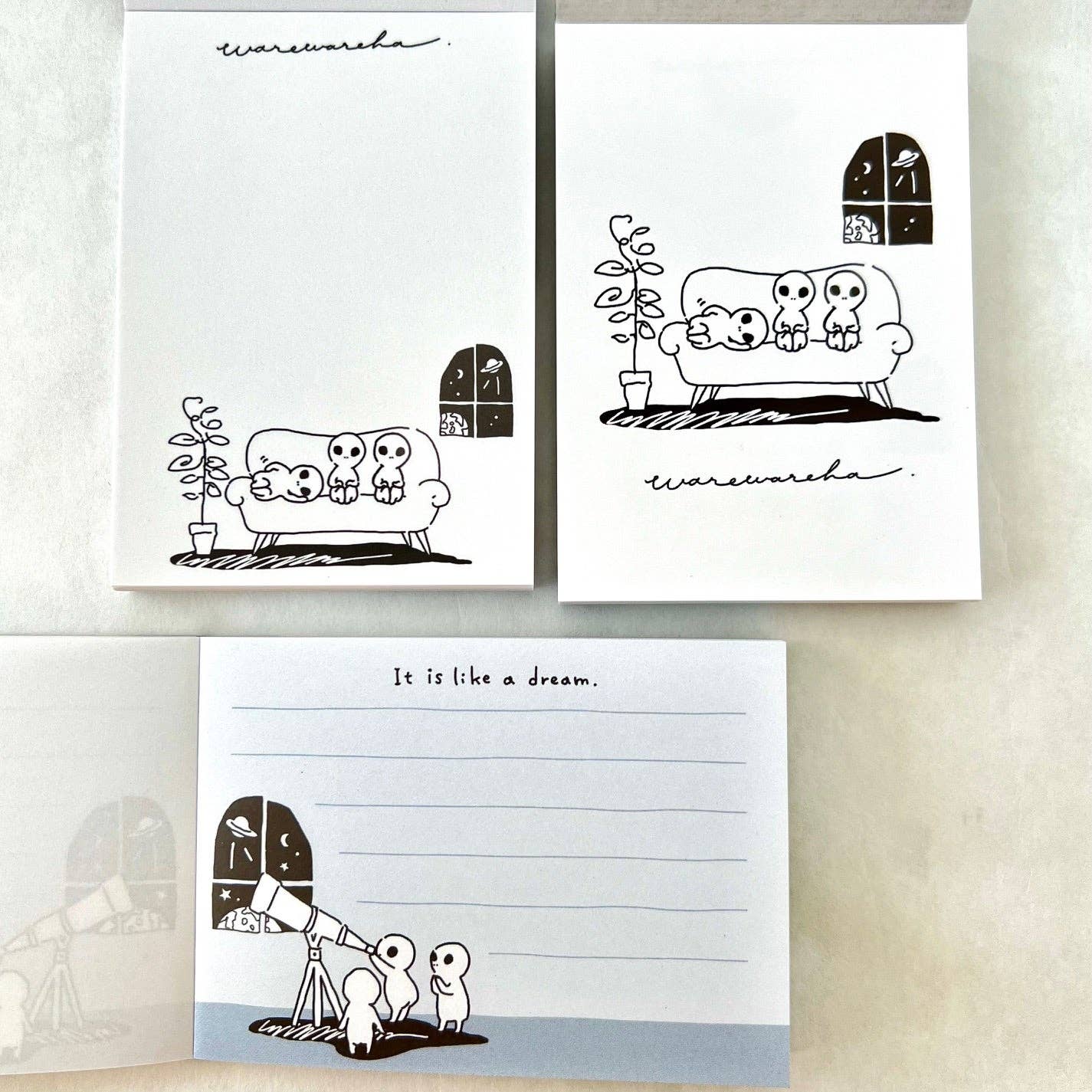 Mini bloc de notas CRUX Relax Aliens-10