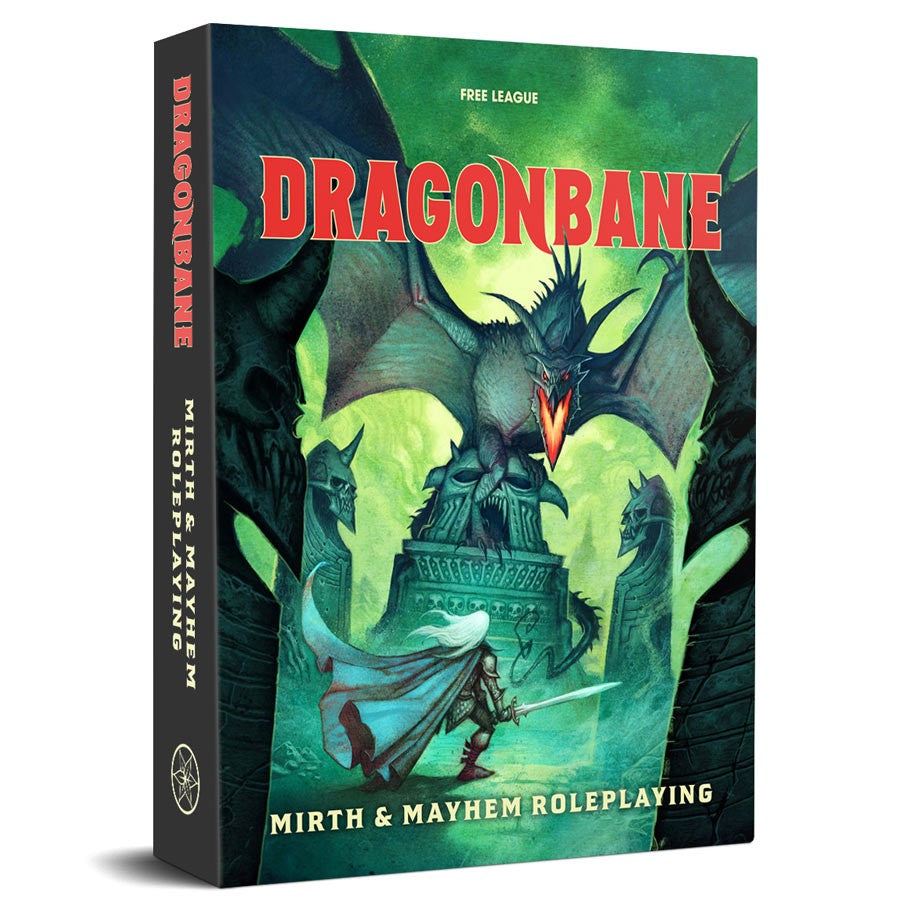 Caja básica del juego de rol Dragonbane