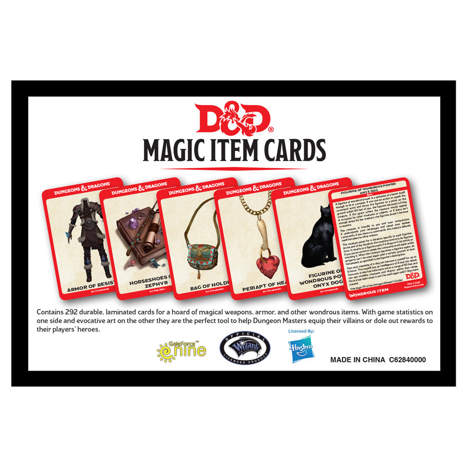 Dungeons & Dragons Magic Item Cards