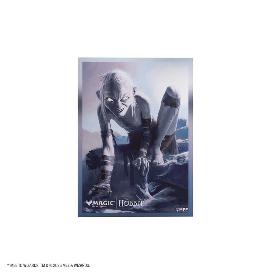 Gamegenic | MTG: The Hobbit: Premium Art Sleeves - Gollum, Riddle Master
