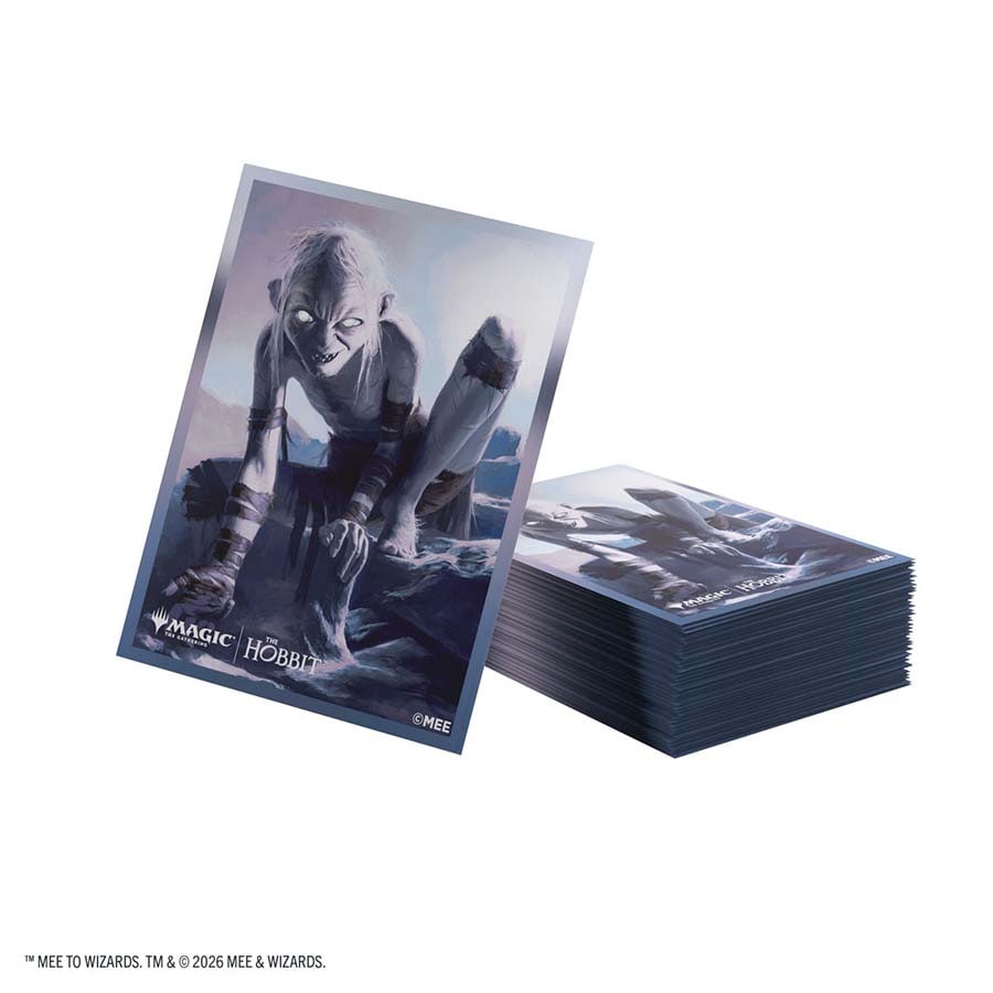 Gamegenic | MTG: The Hobbit: Premium Art Sleeves - Gollum, Riddle Master
