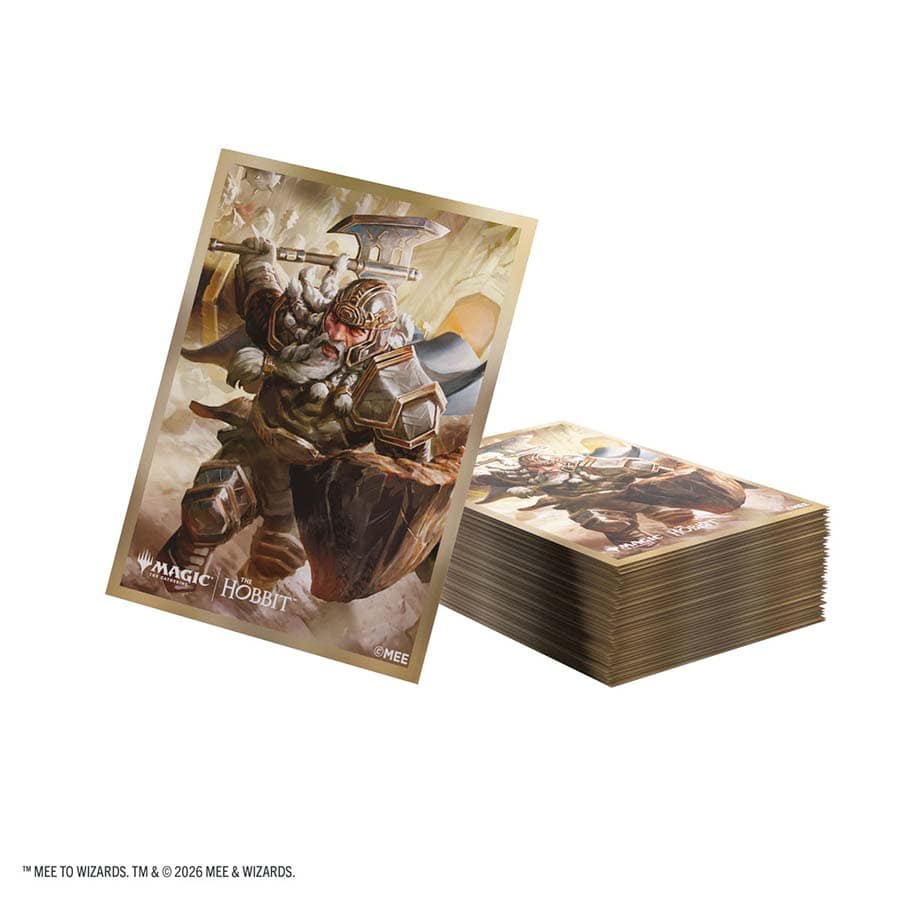 Gamegenic | MTG: The Hobbit: Premium Art Sleeves - Thorin, Mountain-king