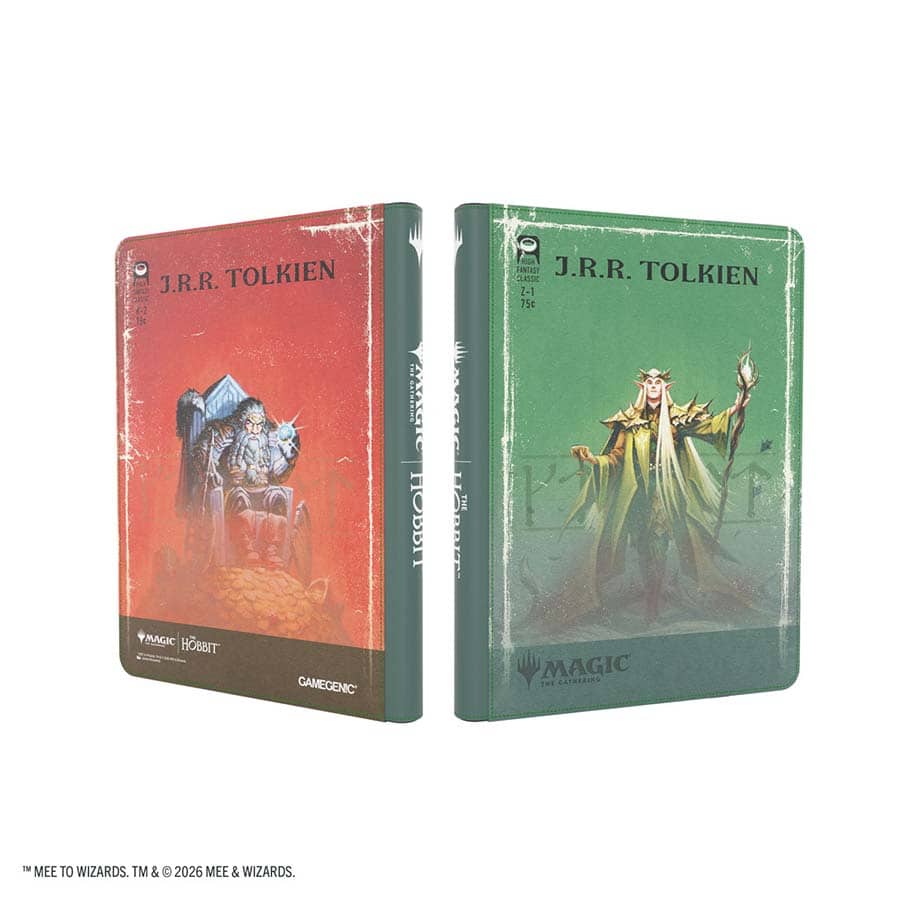 Gamegenic | MTG: The Hobbit: Zip-Up Album 18-Pocket - Thranduil the Elvenking & The Mountain-king