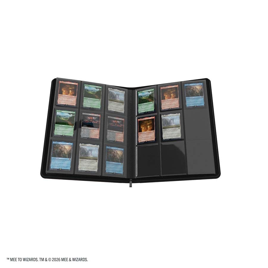 Gamegenic | MTG: The Hobbit: Zip-Up Album 18-Pocket - Smaug's Mox Amber