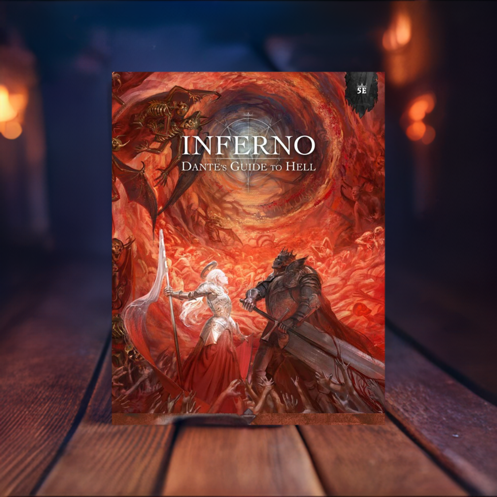 Inferno RPG: Dante's Guide to Hell (5E) (PREORDER) - Game Nerdz