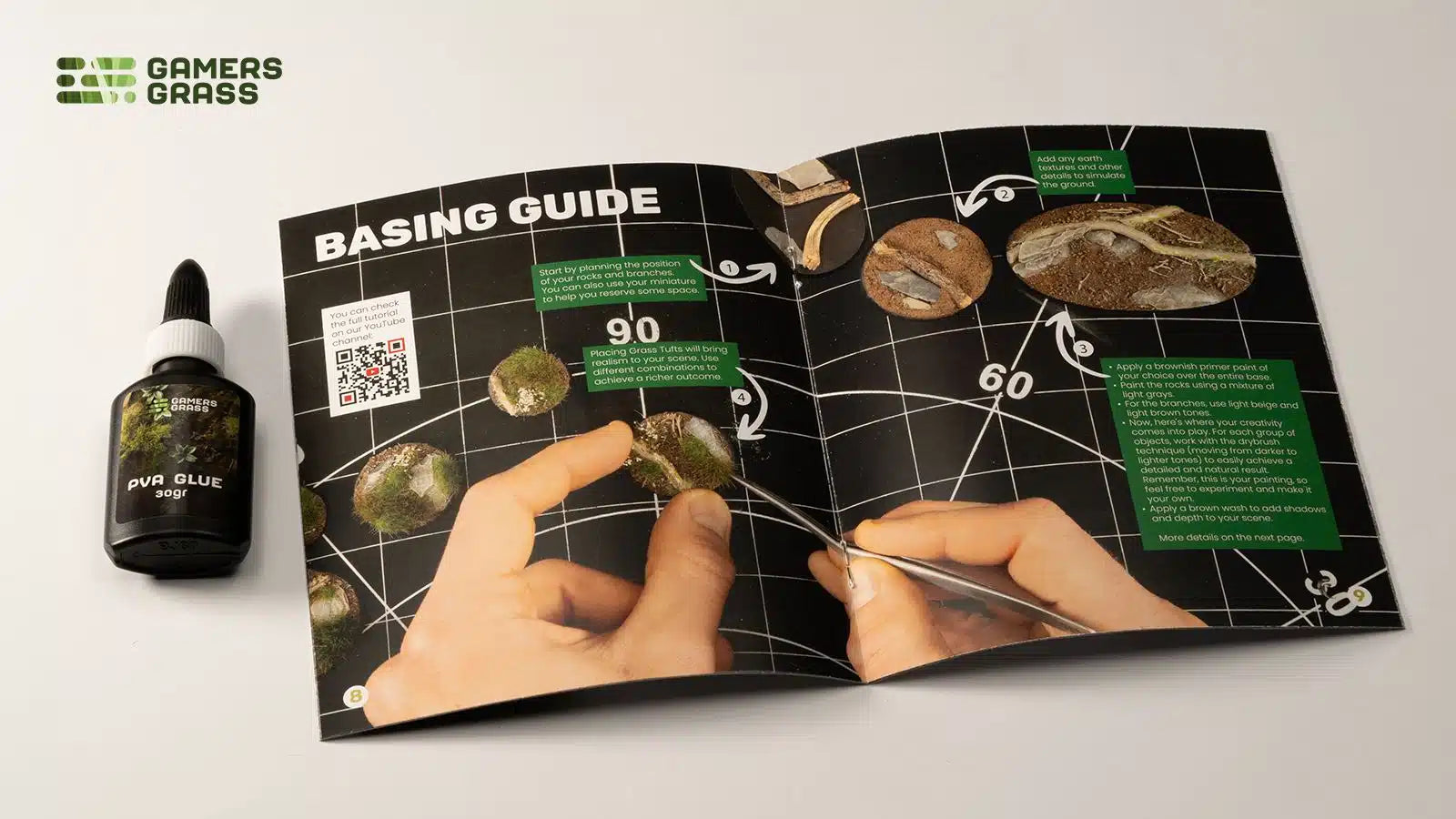 Gamers Grass Grass Tuft Starter Box GREEN