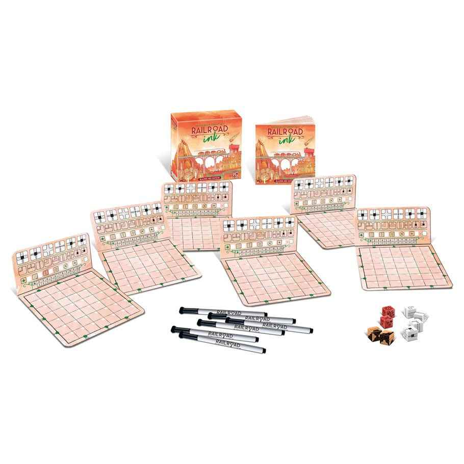 Railroad Ink: Blazing Red Edition