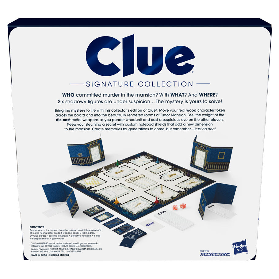 Clue Signature Collection