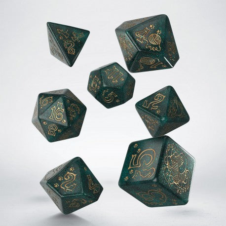Jumbo Cats Dice Set Merlin