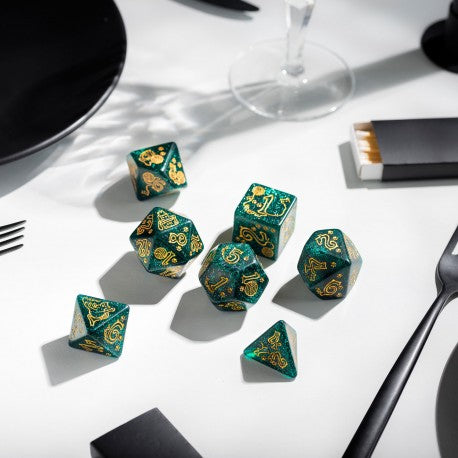 Jumbo Cats Dice Set Merlin