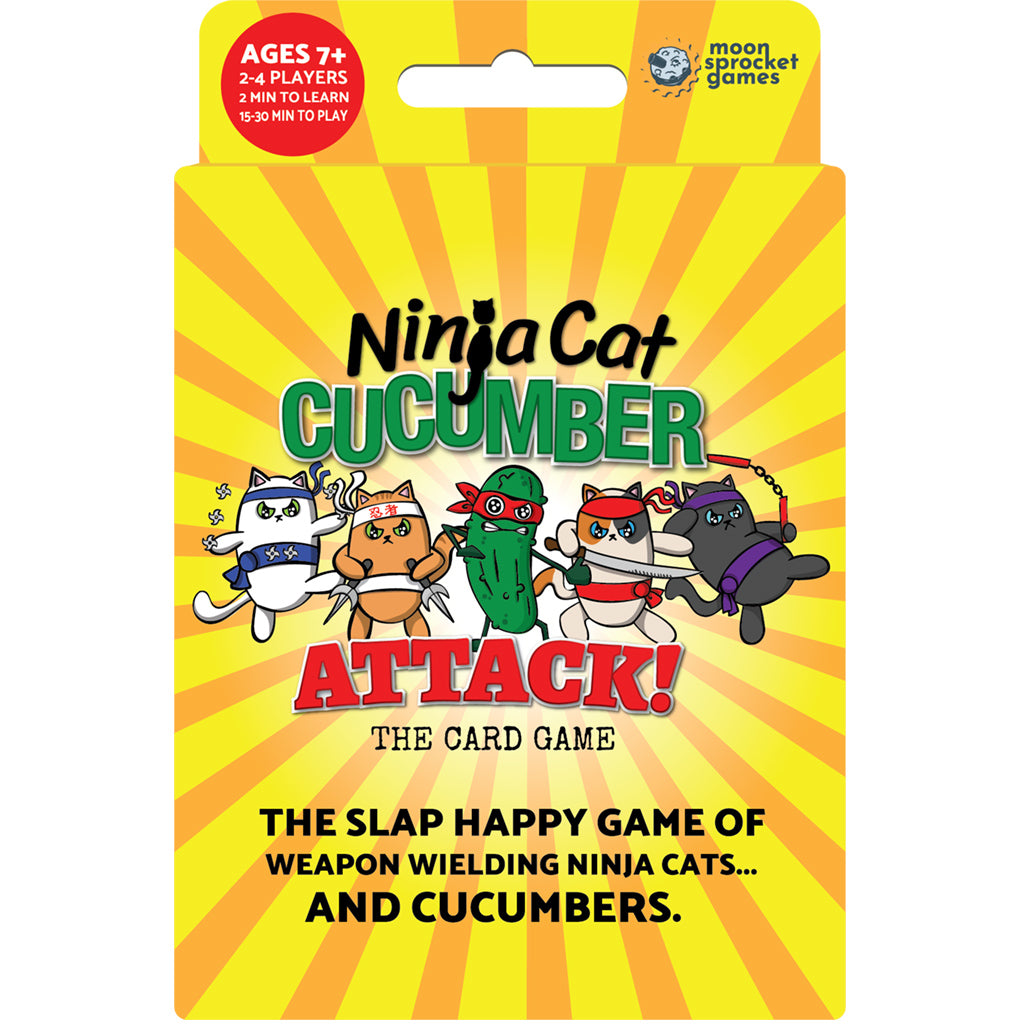 ¡El ataque del pepino del gato ninja!