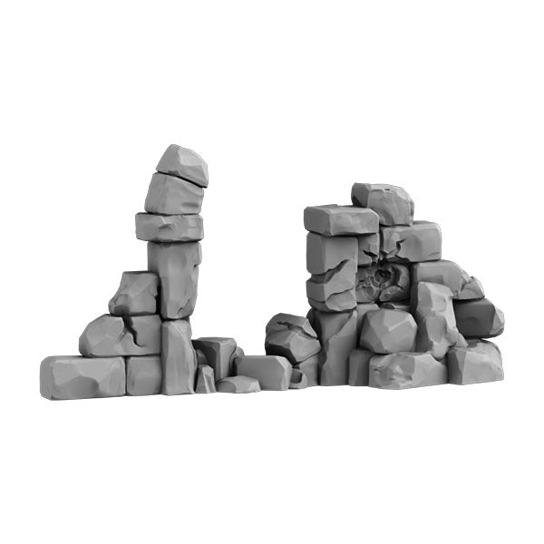 Ruined Wall Section I