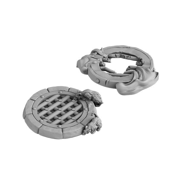 Sewer Grates Set (3)