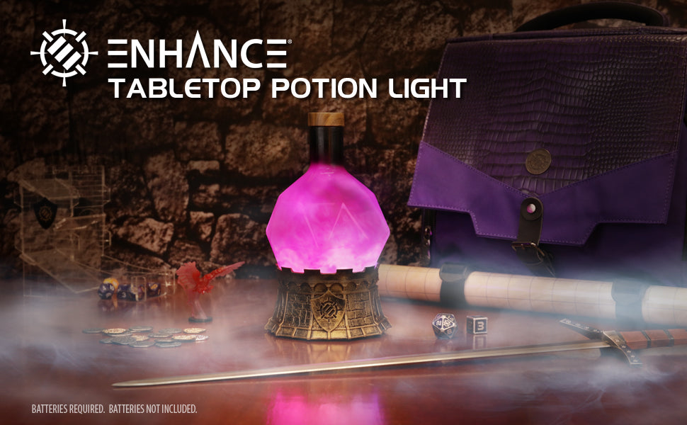 Lámpara de poción de mesa