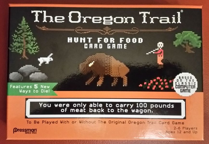 Pressman The Oregon Trail Card Game - Cooperative Gameplay Based on The  Classic Computer Game, Ages 12 and Up, 2-6 Players