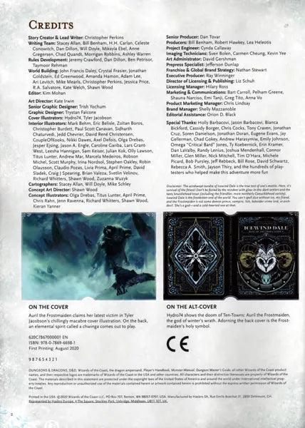 Dungeons & Dragons: Valle del Viento Helado: La balada de la doncella de hielo