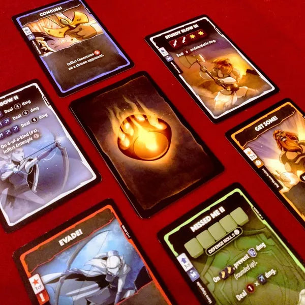 Dice Throne Temporada Uno: Caja ReRolled 1 Bárbaro vs Elfo Lunar