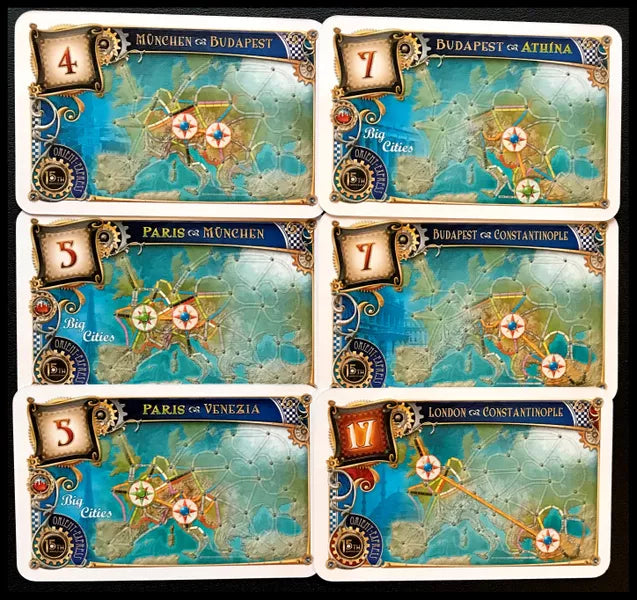 Ticket To Ride Europa Edición 15.º Aniversario