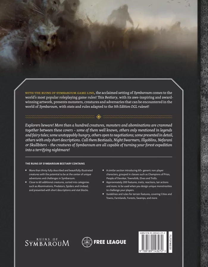 D&D 5E: Bestiario de las Ruinas de Symbaroum