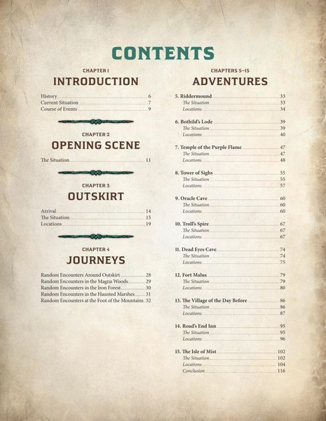 Caja básica del juego de rol Dragonbane