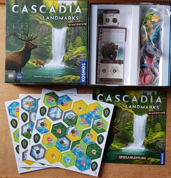 Cascadia: Lugares de interés