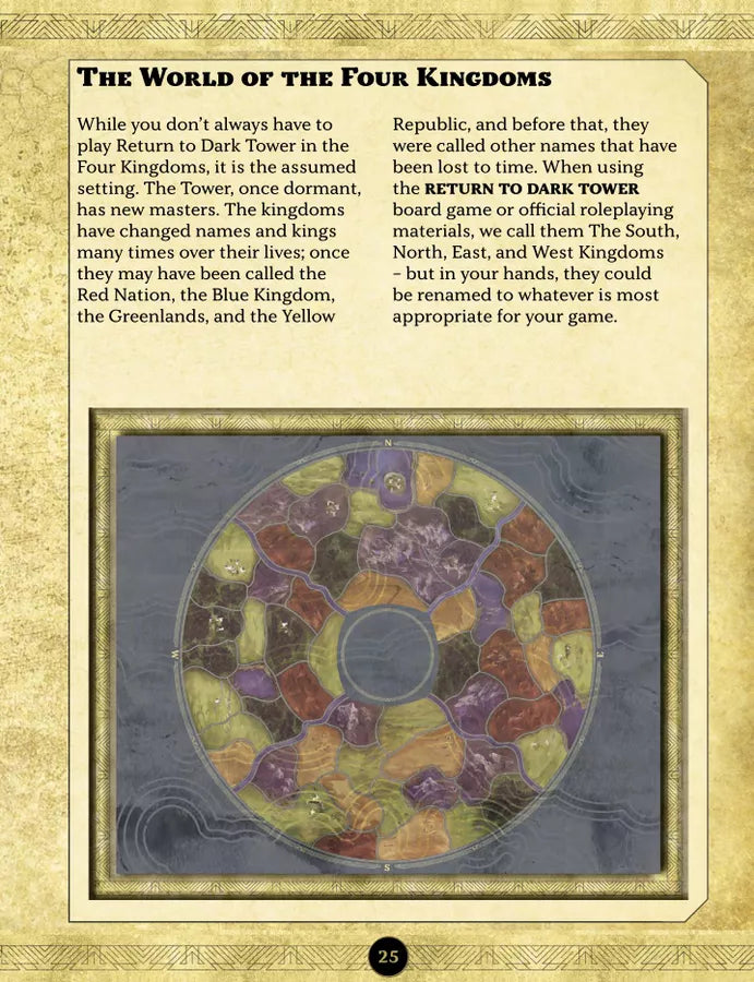 Return to Dark Tower Fantasy Roleplaying Game