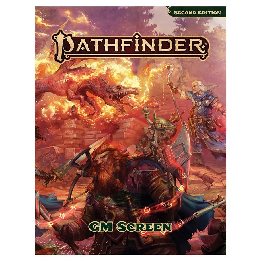 Pathfinder 2e: Pantalla del DJ