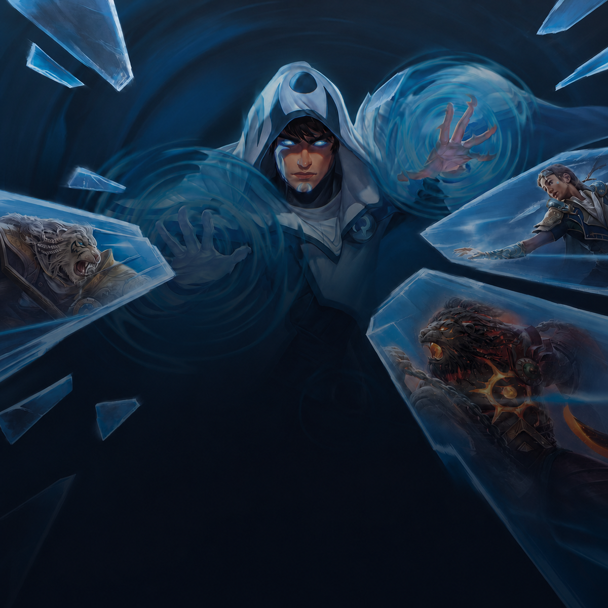 Reality Fracture fractured-mirror artwork for the products navigation tile