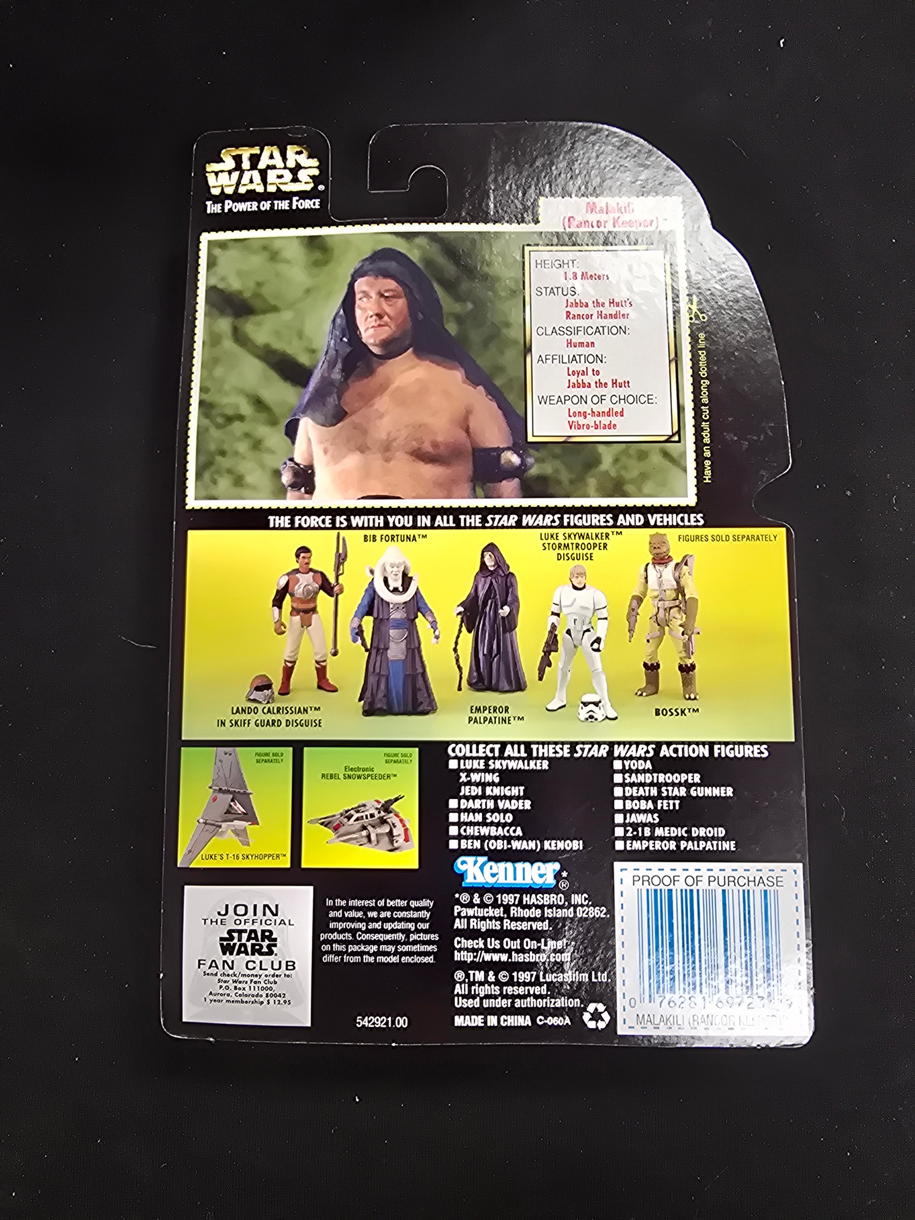 Star Wars Power of the Force - Malakili (Rancor Keeper) (Collection 2)