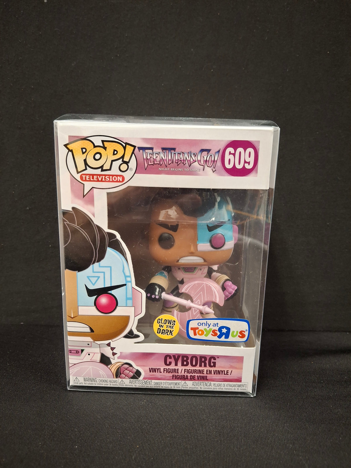 Teen Titans Go! Night Begins to Shine - Cyborg (Glows in the Dark) (Only at Toys R Us)