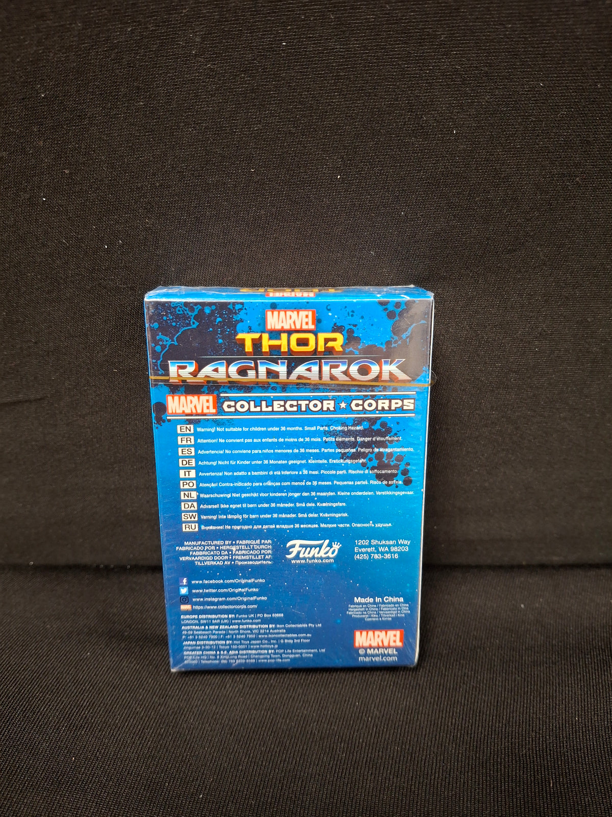 Thor Ragnarok Playing Cards (Marvel Collector Corps)