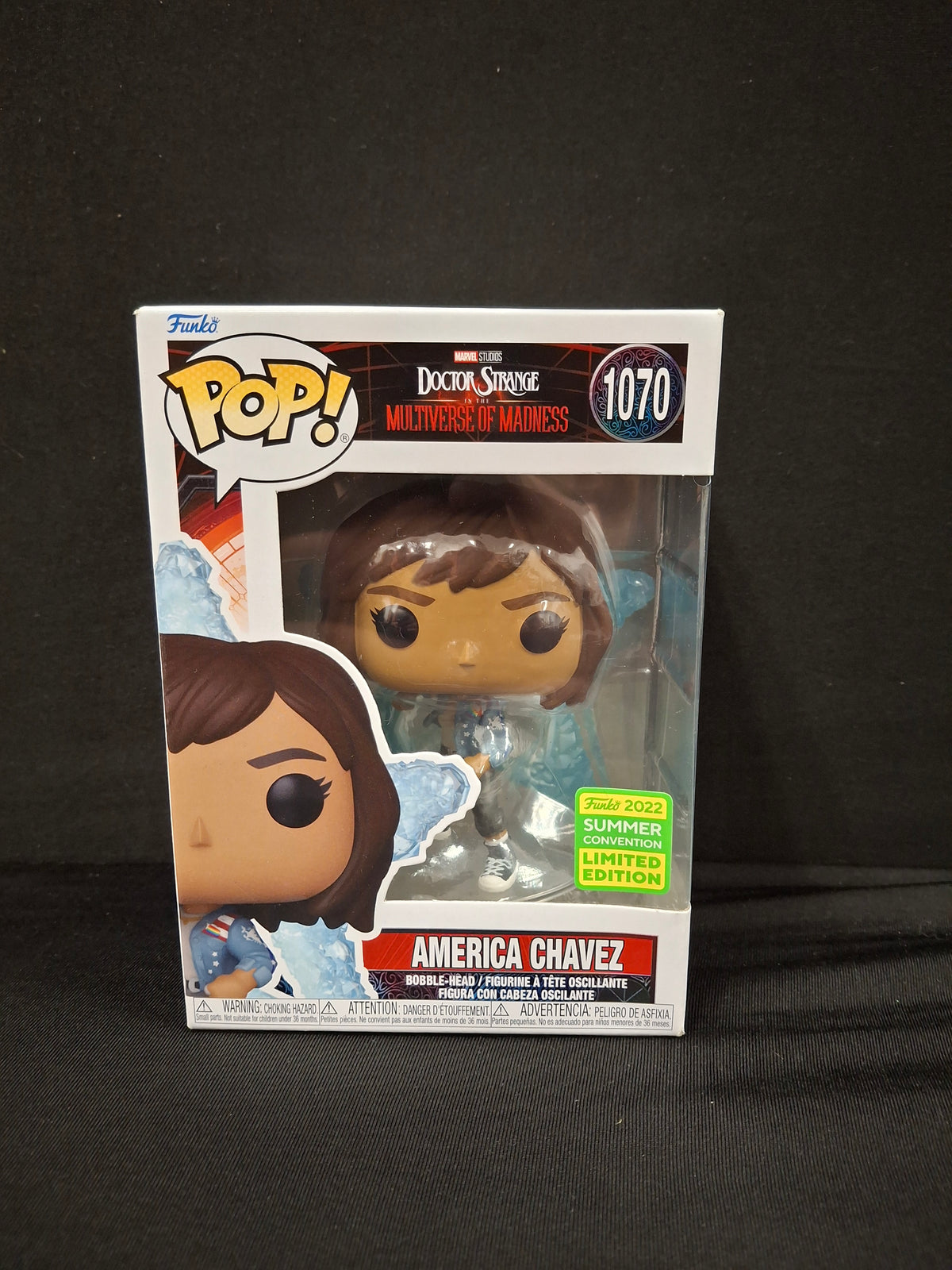 Funko Pop Doctor Strange Multiverse Of Madness #1070 America Chavez JJ0230JW
