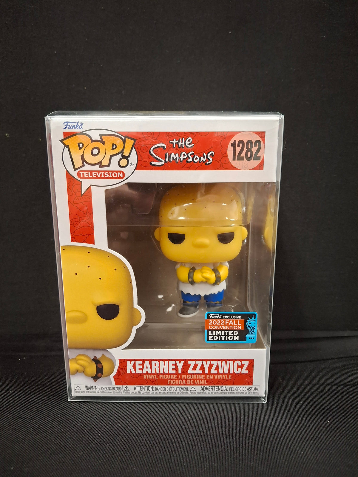 Funko POP Television The Simpsons Kearney Zzyzwicz Con Exclusive #1282 JJ0230JW