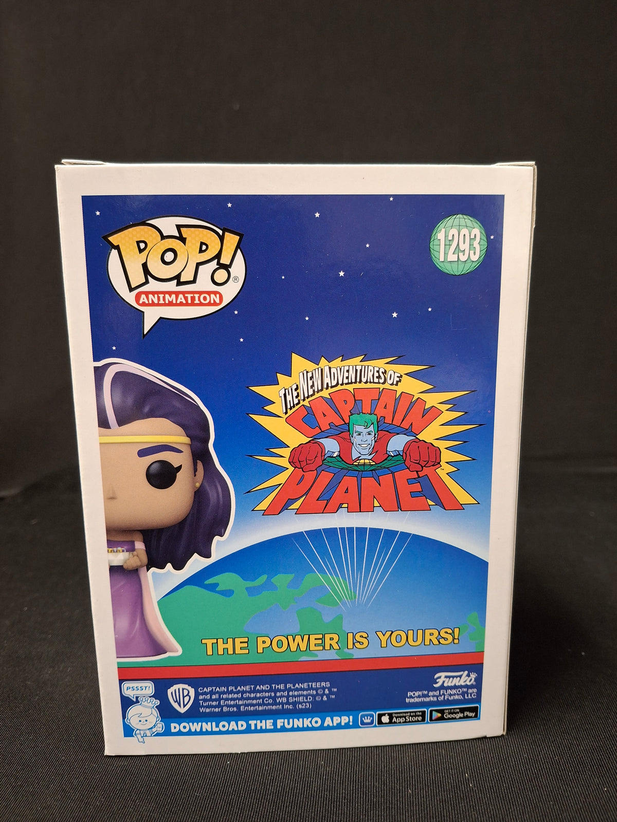 Funko Pop! Animation: The New Adventures of Captain Planet - Gaia #1293 (SDCC Exclusive)