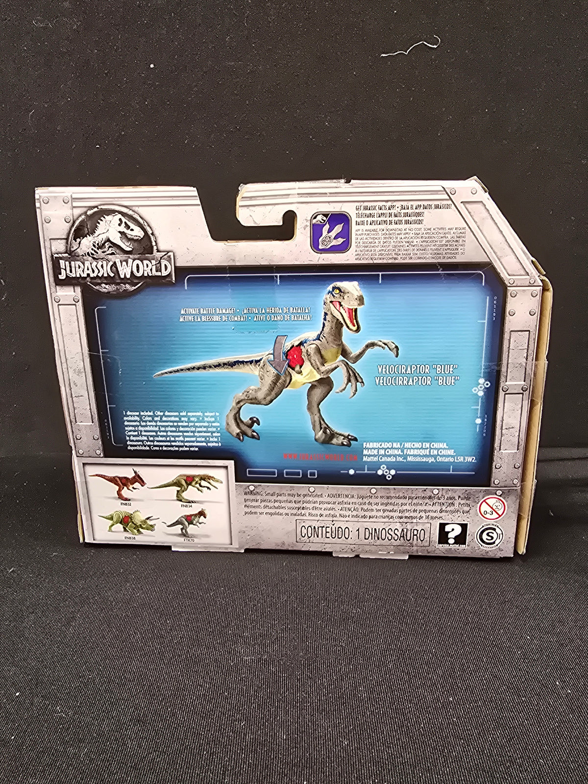 Jurassic World - Velociraptor "Blue"
