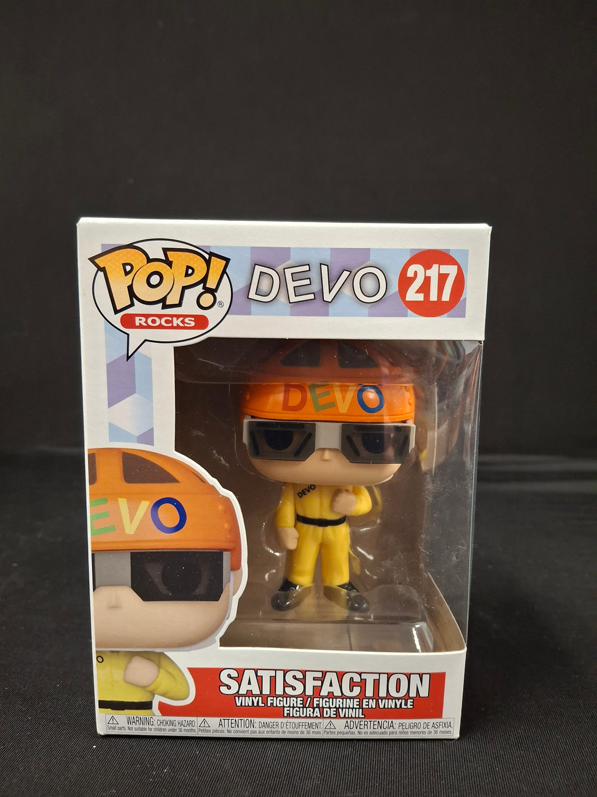 Funko Pop! Rocks: Devo - Satisfaction (Yellow Suit)