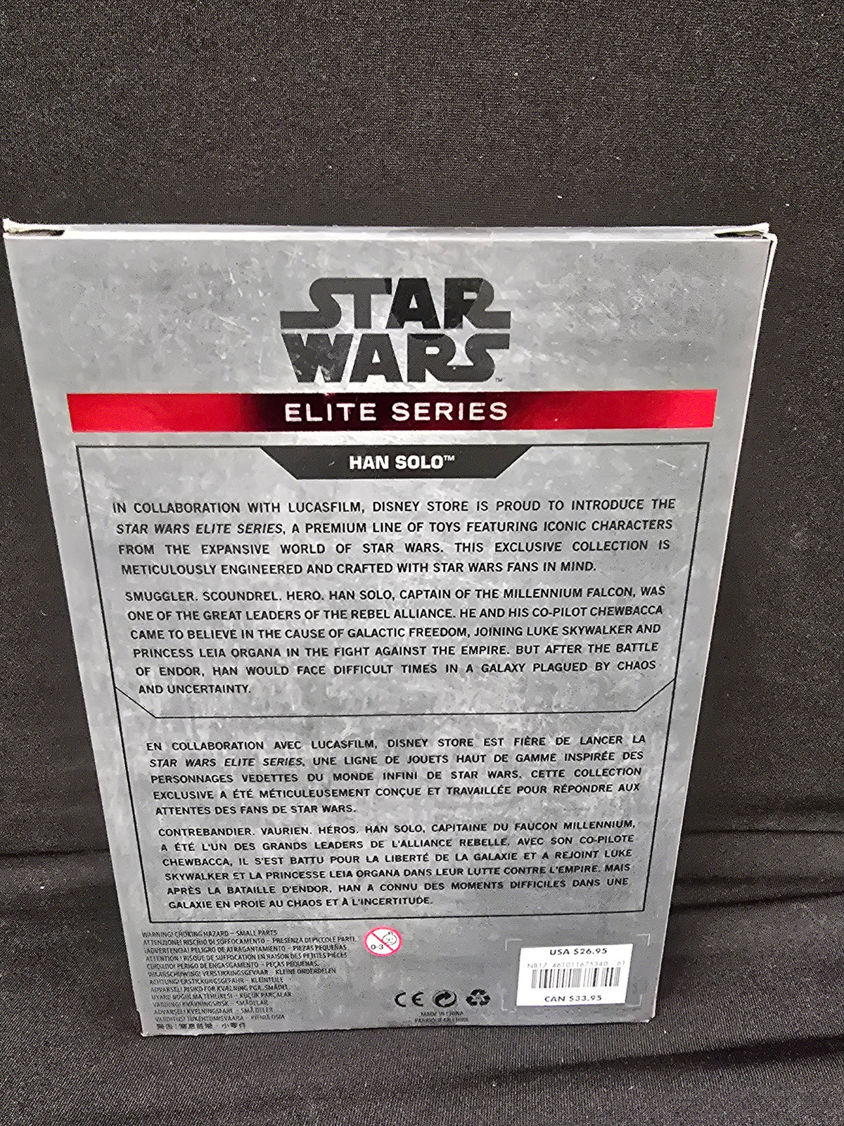 Star Wars Elite Series Die Cast - Han Solo