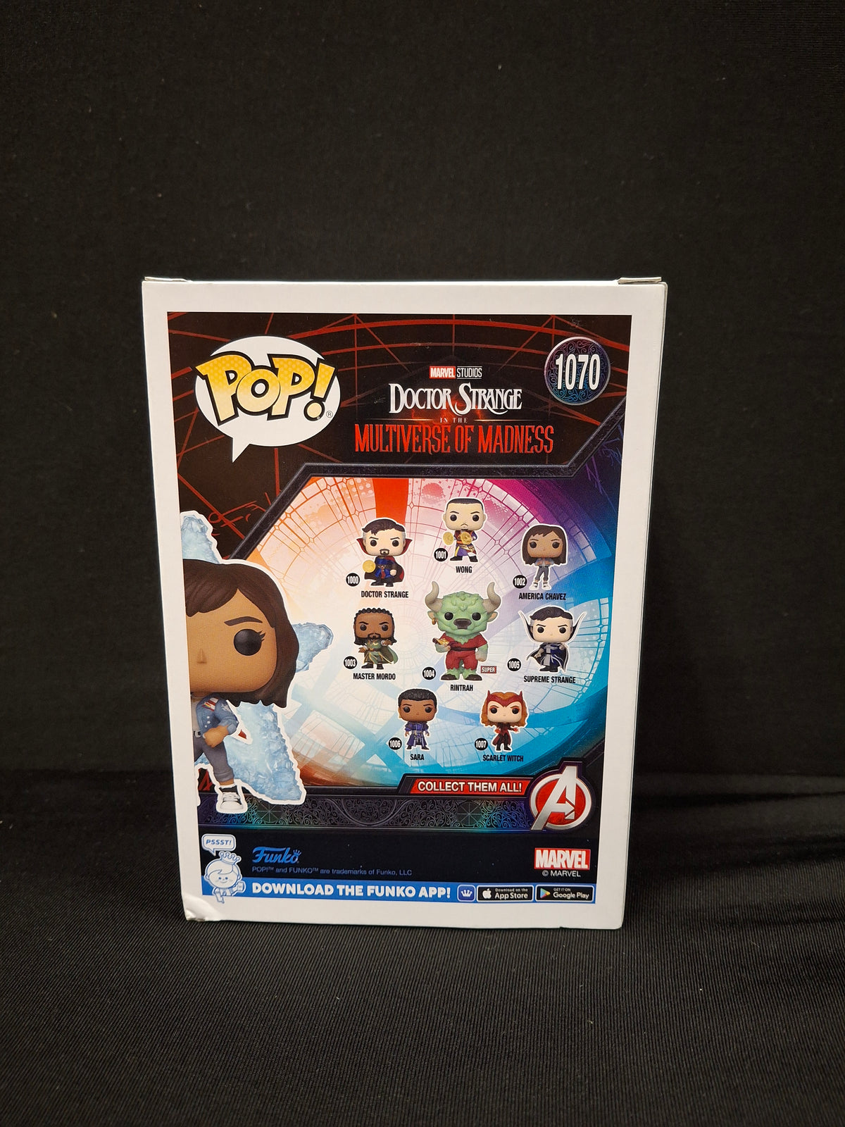 Funko Pop Doctor Strange Multiverse Of Madness #1070 America Chavez JJ0230JW