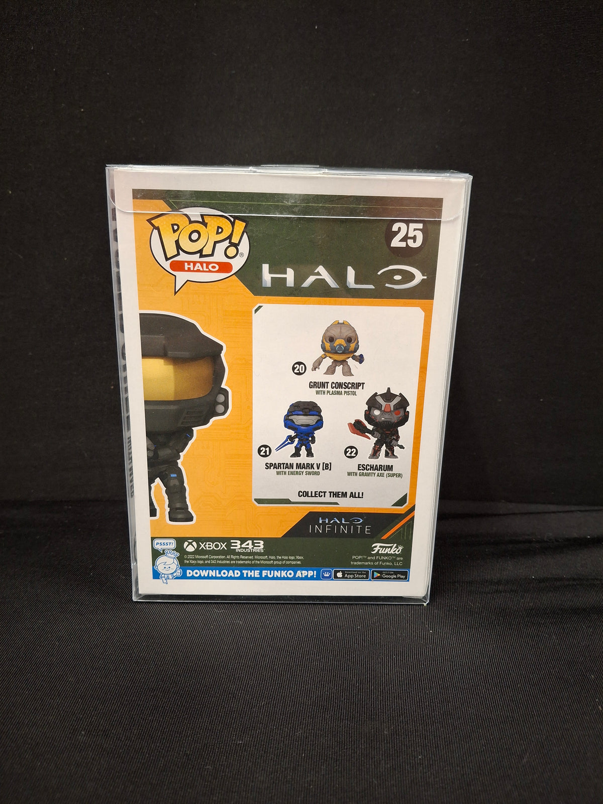 Funko Pop Games Halo Master Chief 25 20th Anniversary Xbox Exclusive, JJ-0210