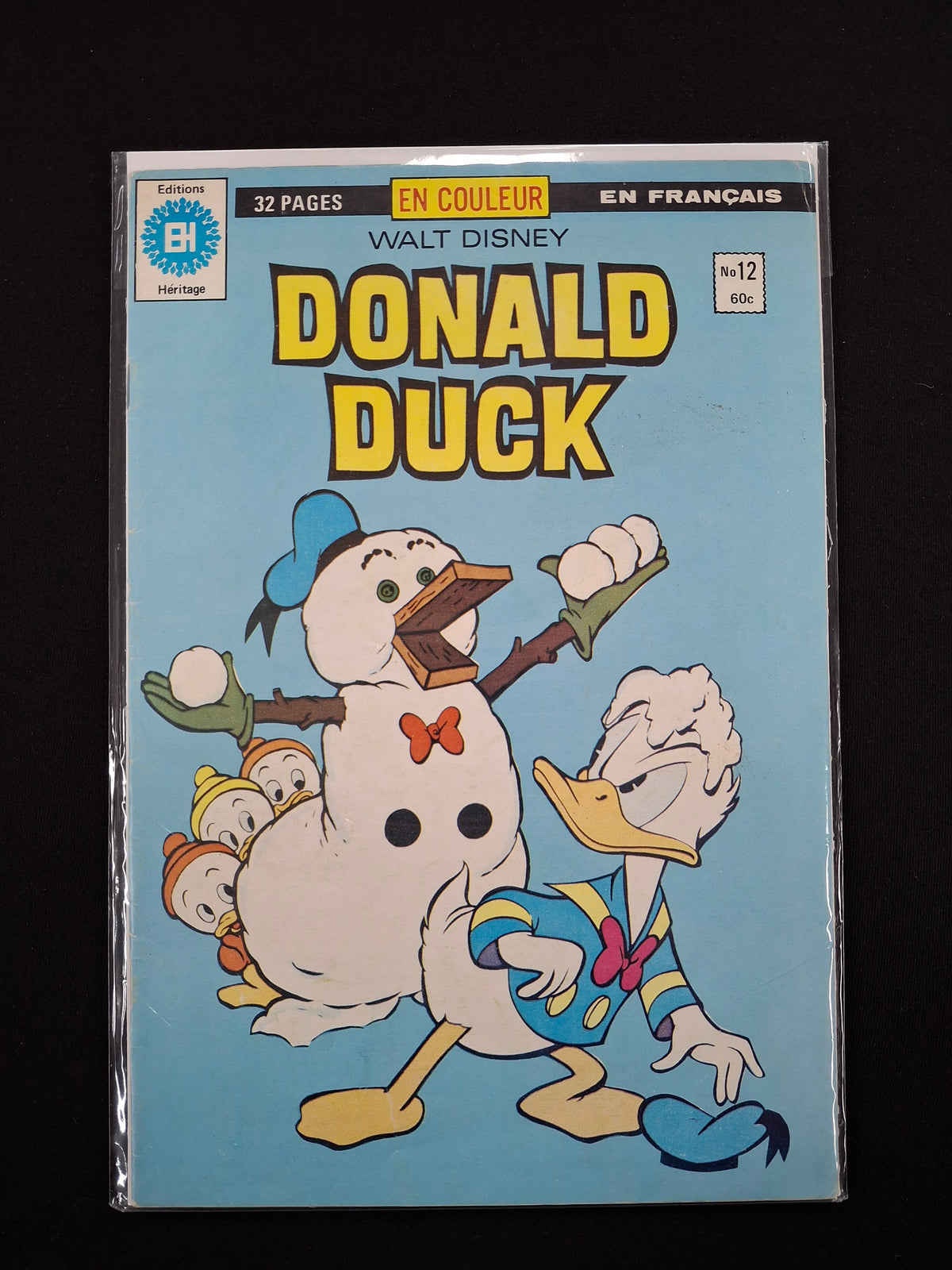 Walt Disney's Donald Duck #12 – Éditions Héritage French Canadian Comic (1979–1984 Series)