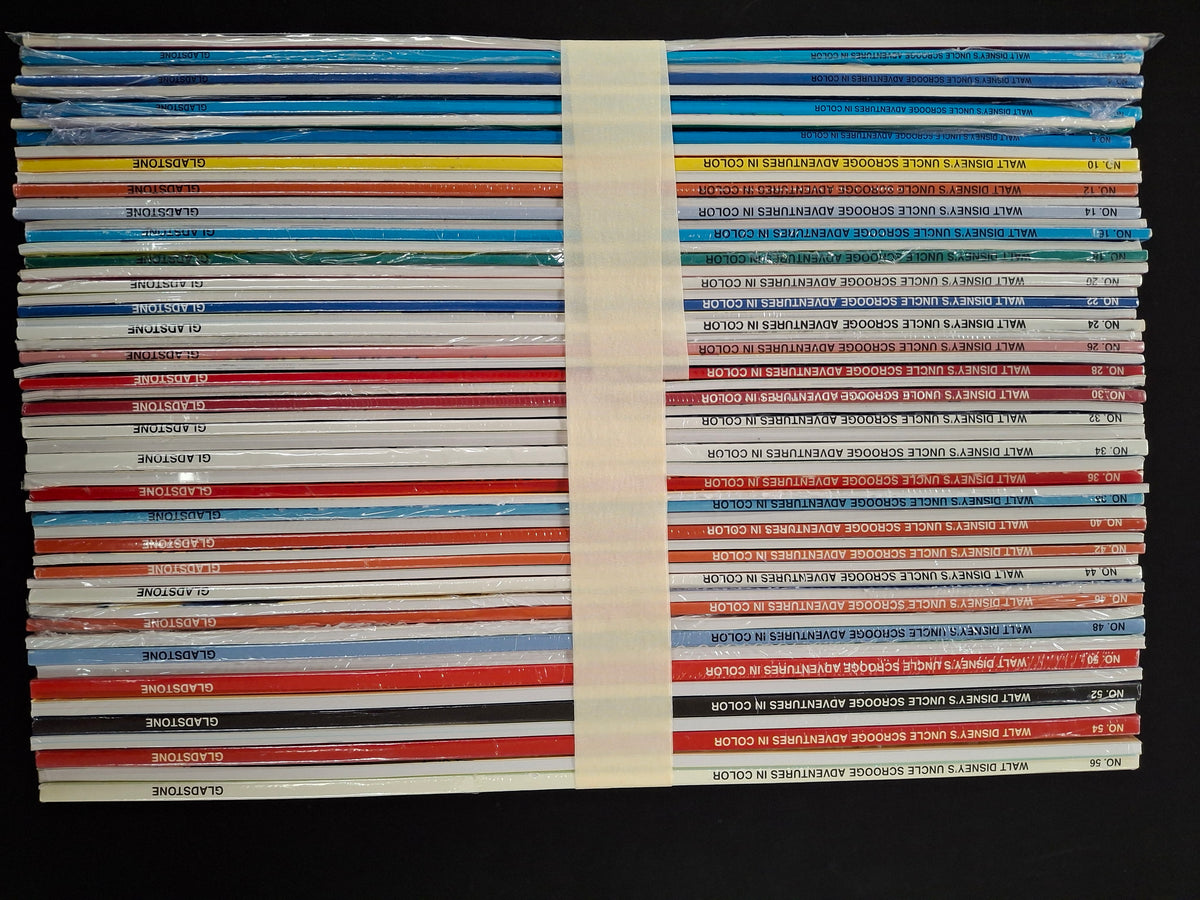 Walt Disney's Uncle Scrooge Adventures in Color #1–56 Complete Set – Gladstone Publishing (1996–1998)