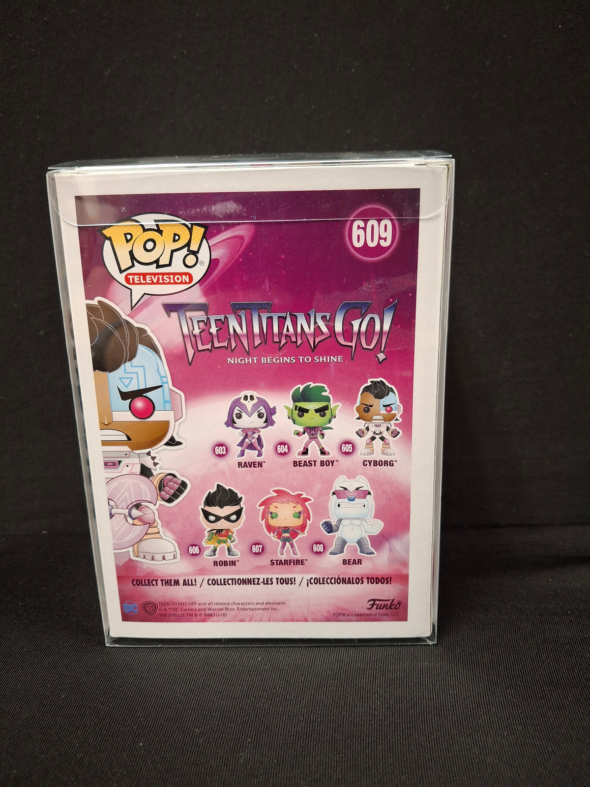Teen Titans Go! Night Begins to Shine - Cyborg (Glows in the Dark) (Only at Toys R Us)