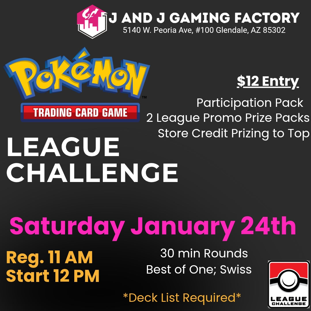 Pokémon January 24th, 2026 Challenge