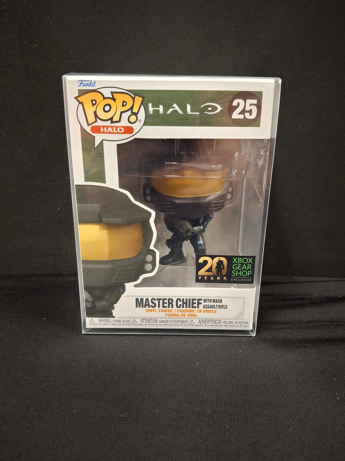 Funko Pop Games Halo Master Chief 25 20th Anniversary Xbox Exclusive, JJ-0210