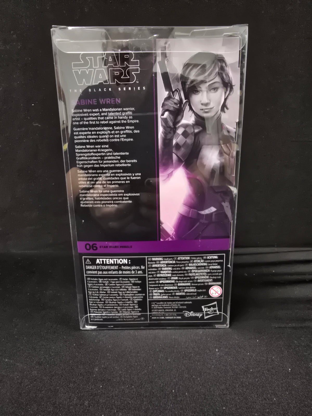 Star Wars The Black Series - Sabine Wren (Star Wars Rebels)
