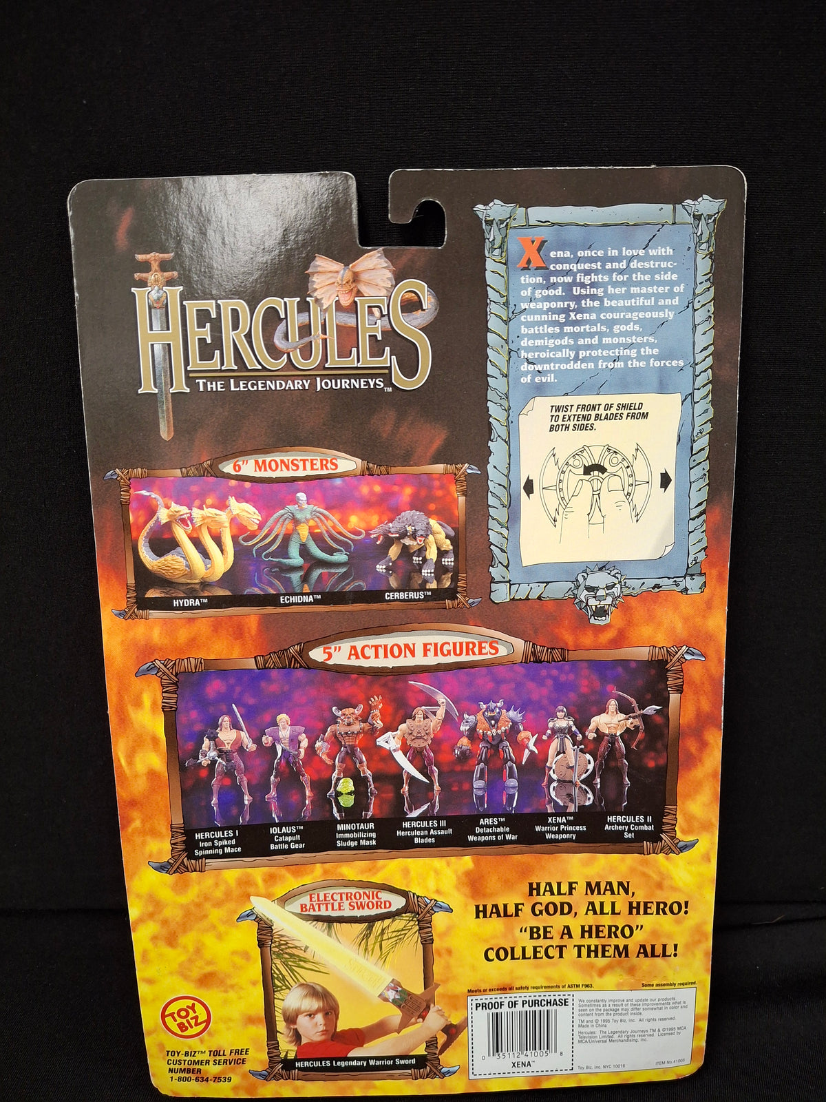 Hercules The Legendary Journeys Xena Warrior Princess Action Figure